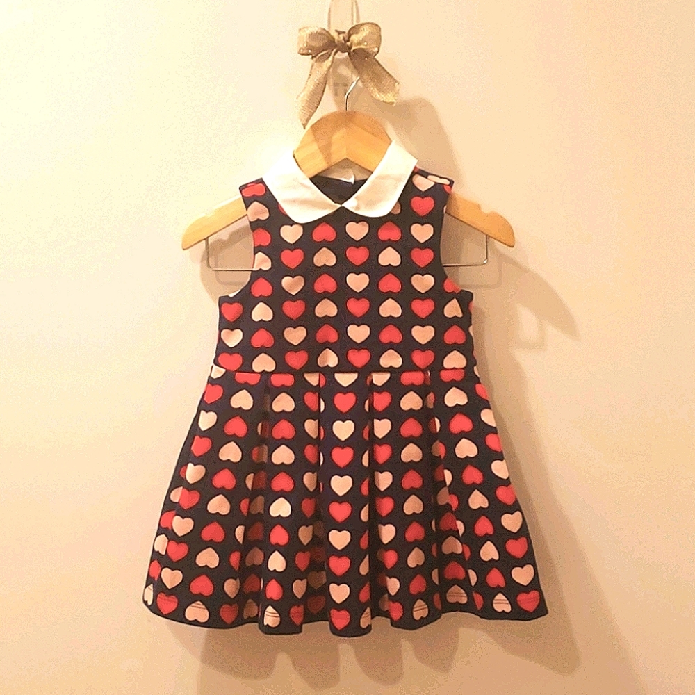 Heart ponte dress